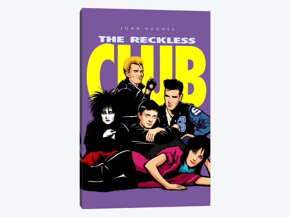 The Reckless Club by Butcher Billy 1-piece Canvas Art Print