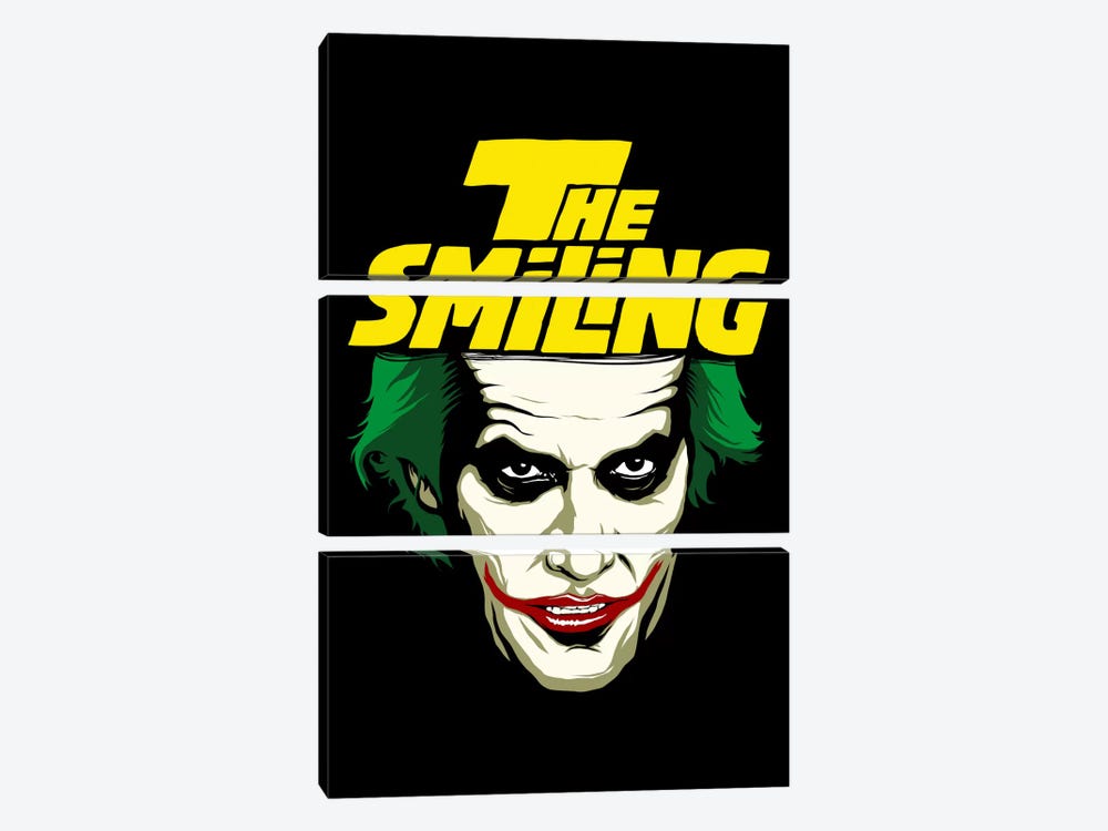 The Smiling by Butcher Billy 3-piece Art Print