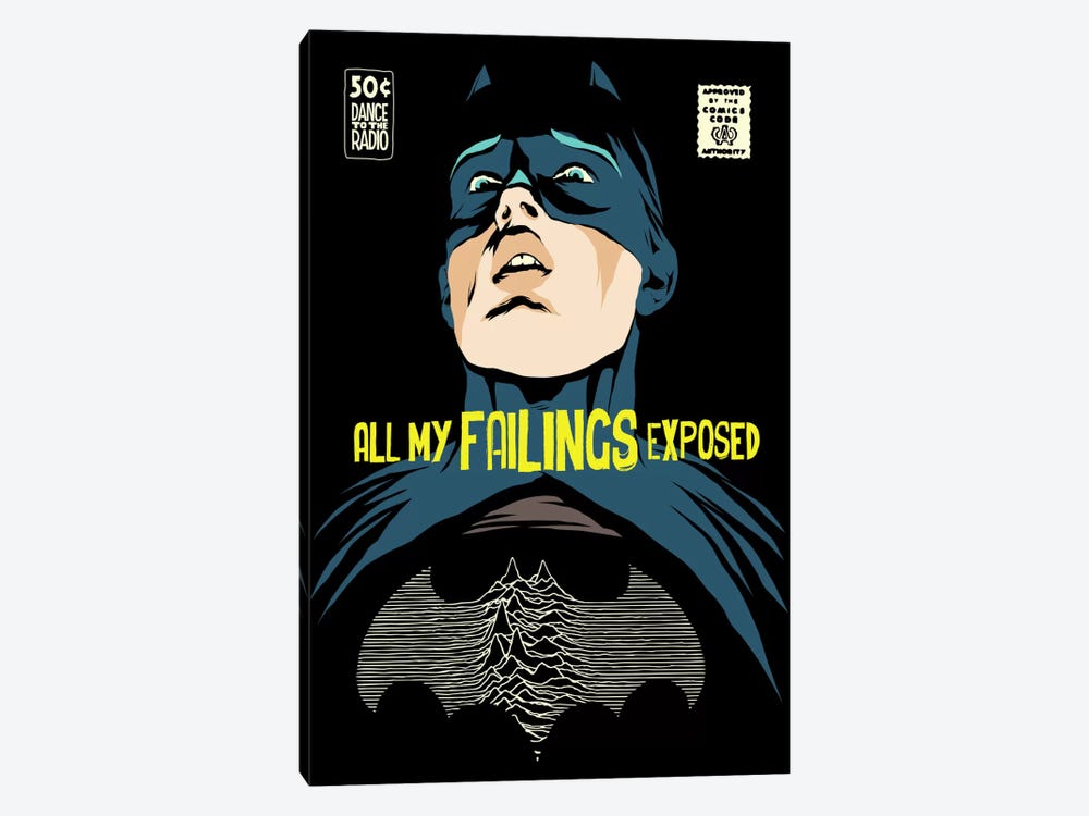 Post-Punk Failings Exposed by Butcher Billy 1-piece Canvas Wall Art