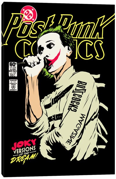 Post-Punk Joky Versions of the Dream Canvas Art Print - The Joker