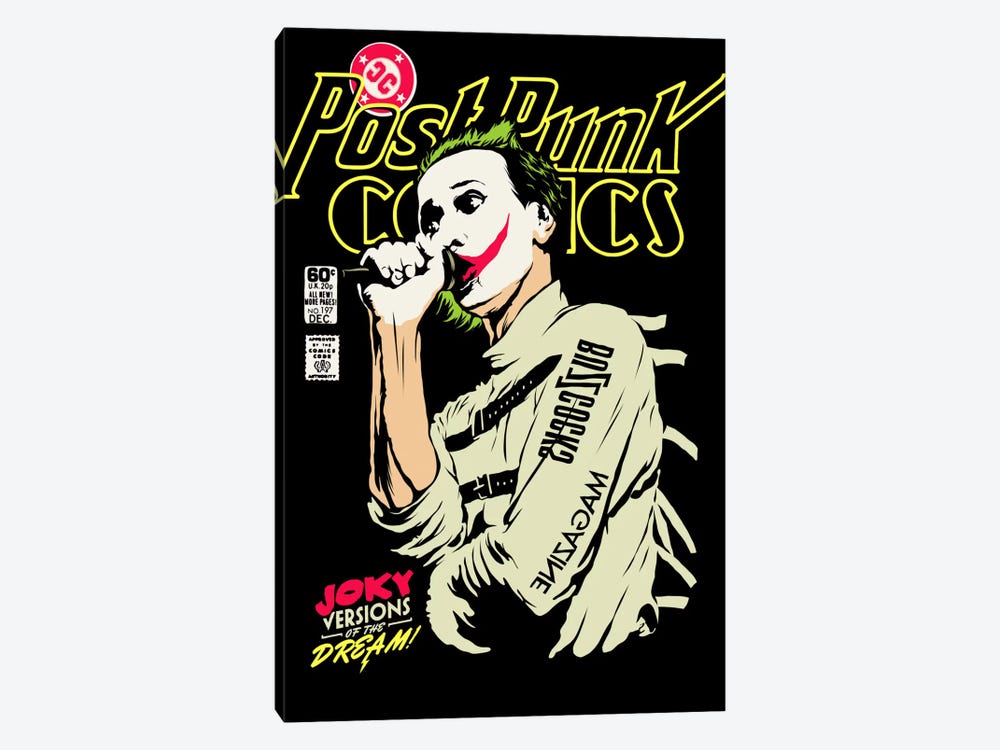 Post-Punk Joky Versions of the Dream by Butcher Billy 1-piece Canvas Print