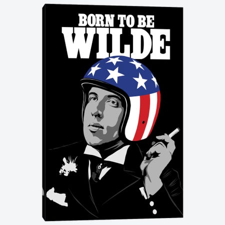Born To Be Wilde Canvas Print #BBY9} by Butcher Billy Canvas Artwork
