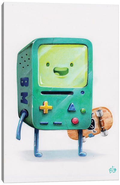 BMO Canvas Art Print - Limited Edition Video Game Art