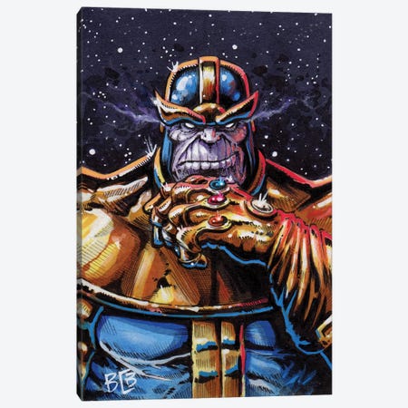 Thanos Canvas Print #BCB36} by Brendan Cullen-Benson Art Print