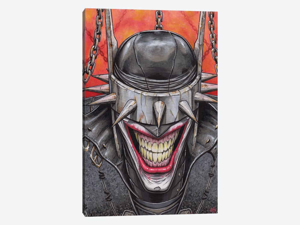 The Batman Who Laughs by Brendan Cullen-Benson 1-piece Canvas Art Print