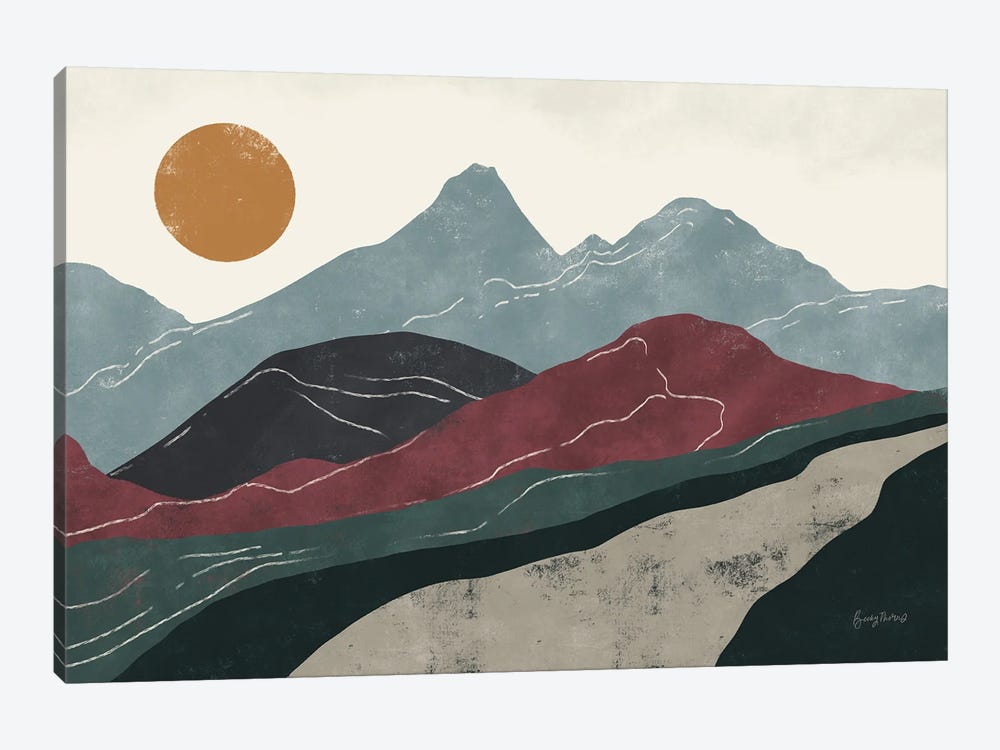 Peru Trails by Becky Thorns 1-piece Art Print