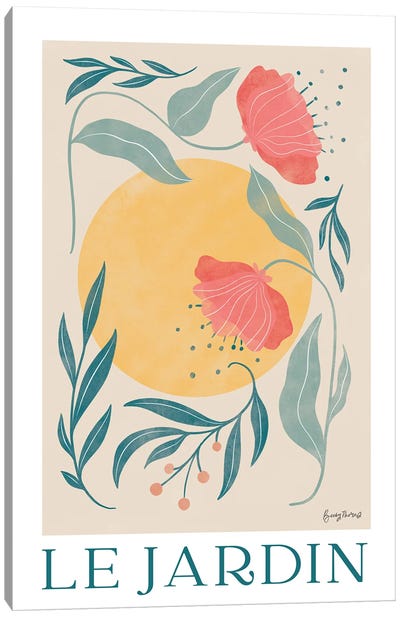 Botanical Poster I Canvas Art Print