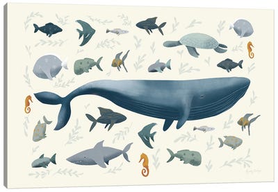 Ocean Life Canvas Art Print