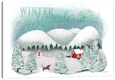 Winter Wonderland I Canvas Art Print