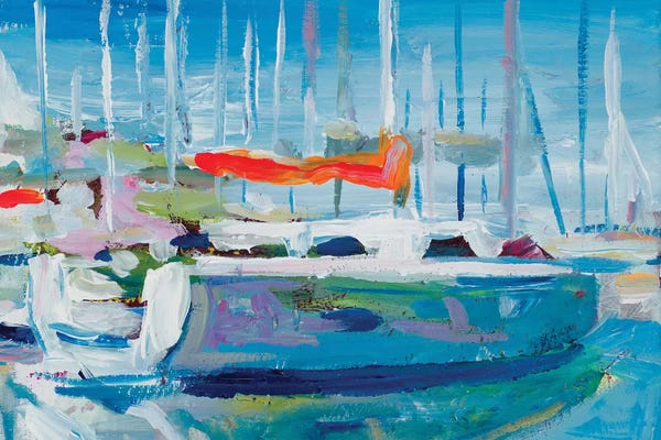 Harbors: Marina Sailboats by Andy Beauchamp