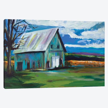 Old Barn Canvas Print #BCM14} by Andy Beauchamp Canvas Art