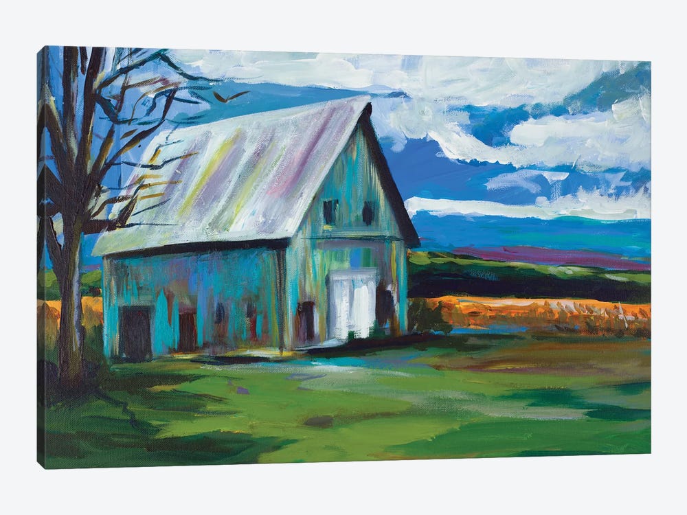 Old Barn by Andy Beauchamp 1-piece Canvas Artwork