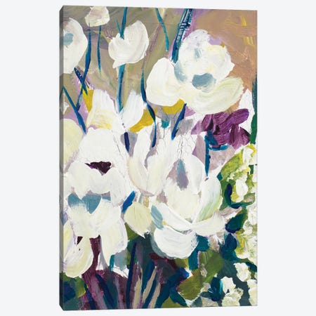 Painting Of Orchids Canvas Print #BCM16} by Andy Beauchamp Canvas Wall Art