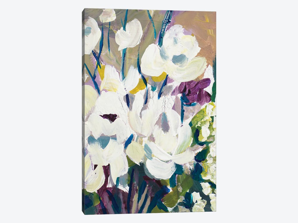 Painting Of Orchids by Andy Beauchamp 1-piece Canvas Art
