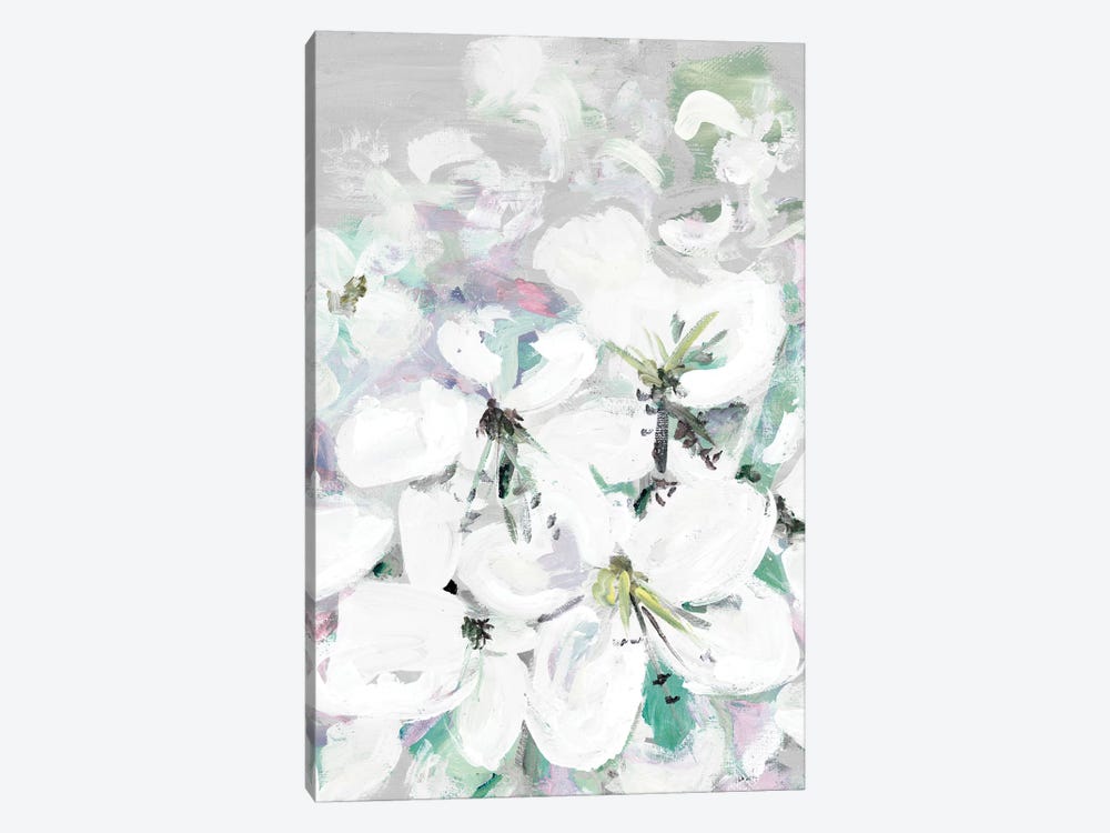 White Orchids by Andy Beauchamp 1-piece Canvas Wall Art
