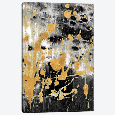 Gold Reflections Abstract Canvas Print #BCM26} by Andy Beauchamp Canvas Art Print