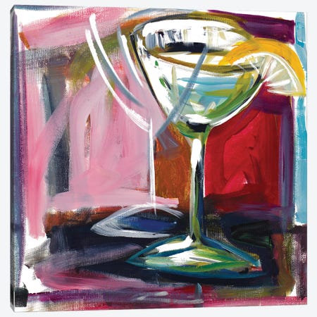 Party Drink Canvas Print #BCM30} by Andy Beauchamp Art Print