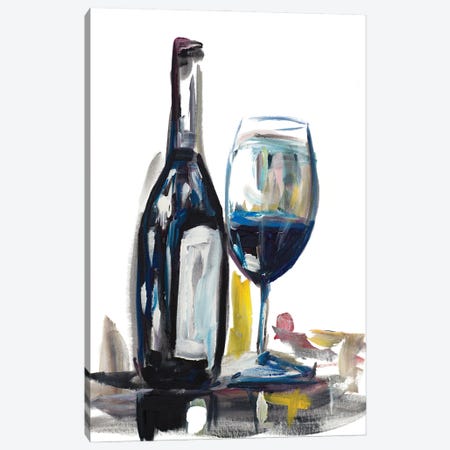 Time for Wine I Canvas Print #BCM31} by Andy Beauchamp Canvas Art Print