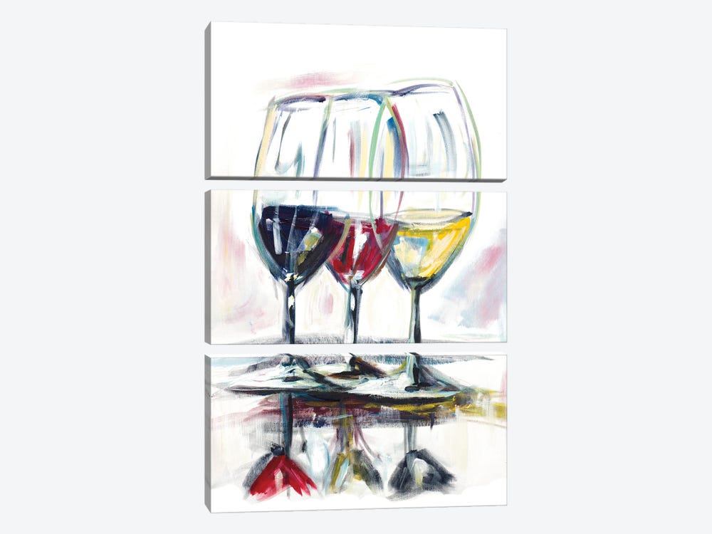 Time for Wine II by Andy Beauchamp 3-piece Canvas Artwork