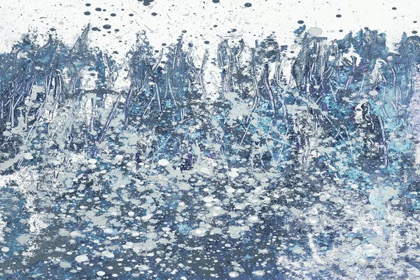 Blue Distant Slashes