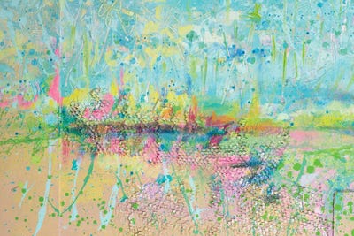 Colorful Distant Skies by Andy Beauchamp framed wall art