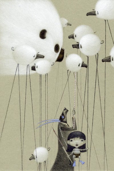 Pandas: I Use A Straw by Bill Carman