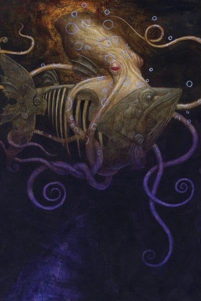 Squid: Losing Rings by Bill Carman