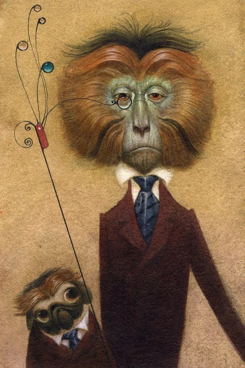 Swiss Army Monocle by Bill Carman wall art