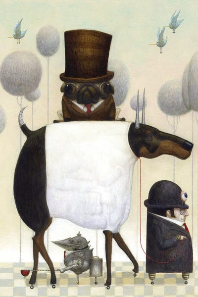 Whimsical Steampunk: Test Ride by Bill Carman