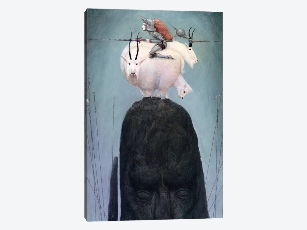 Charge by Bill Carman 1-piece Canvas Wall Art