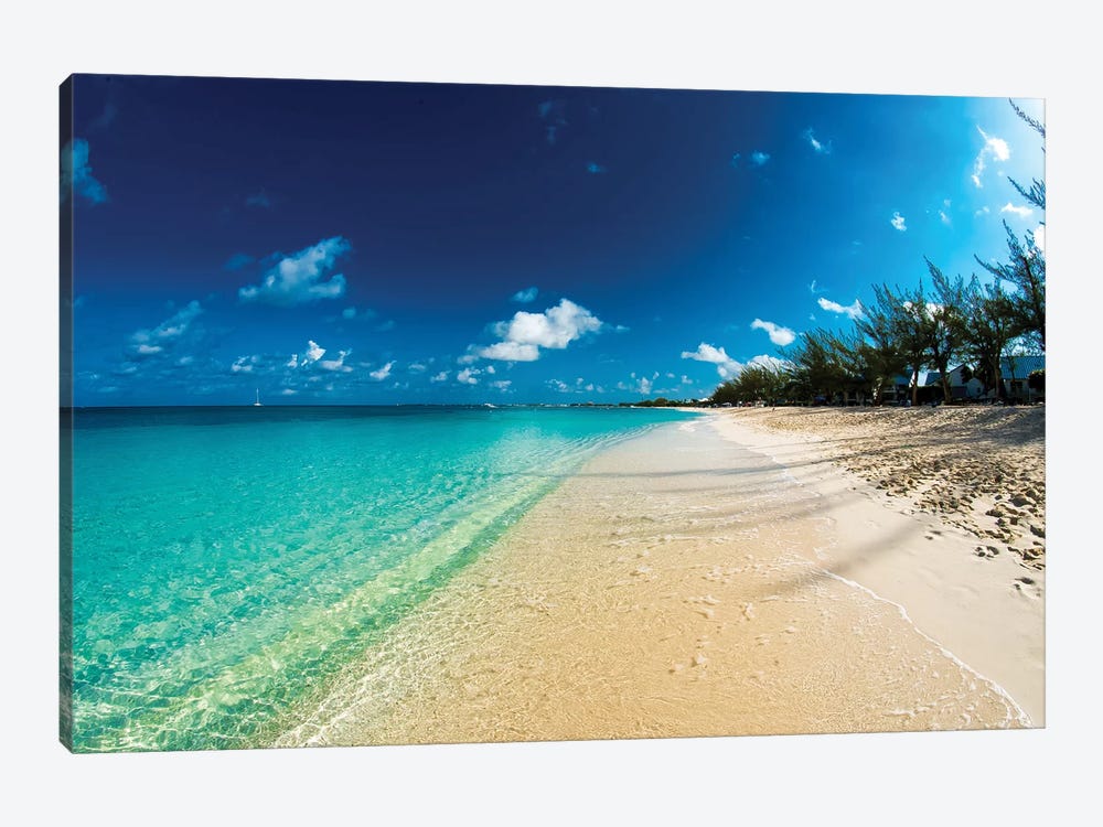 Cayman Islands Beach by Bill Carson Photography 1-piece Canvas Artwork