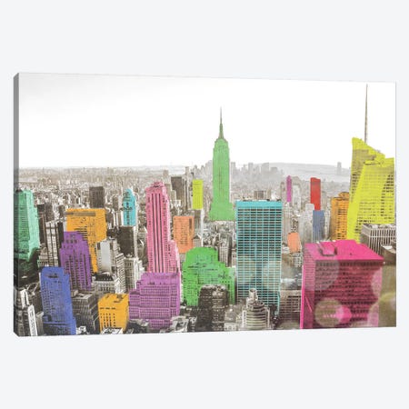 Color In The Cities Canvas Print #BCP17} by Bill Carson Photography Canvas Print