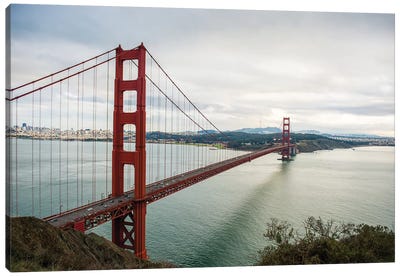 Golden Gate Canvas Art Print - Urban Scenic Photography
