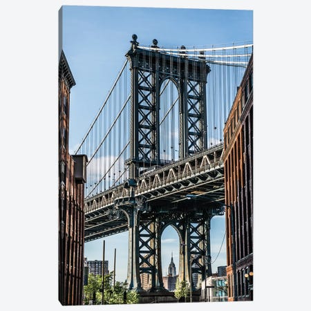 Manhattan Bridge Canvas Print #BCP22} by Bill Carson Photography Canvas Print