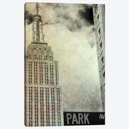 Park Ave View Sepia Canvas Print #BCP24} by Bill Carson Photography Canvas Artwork