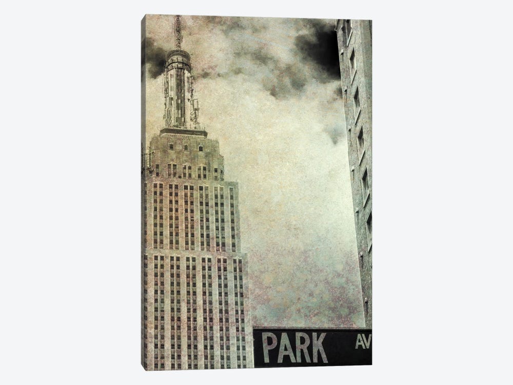 Park Ave View Sepia by Bill Carson Photography 1-piece Canvas Print