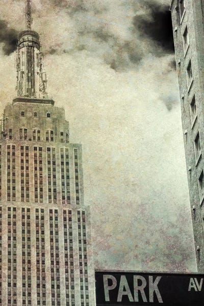 Bill Carson Photography: Park Ave View Sepia by Bill Carson Photography