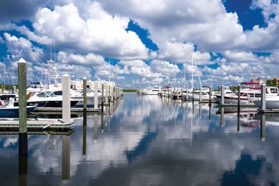 Boat Pier by Bill Carson Photography acrylic art print