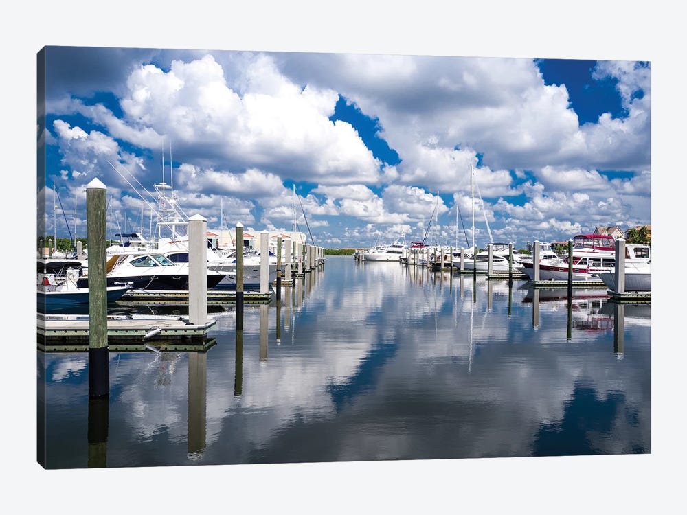 Boat Pier by Bill Carson Photography 1-piece Canvas Artwork