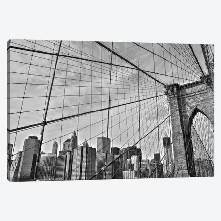 Brooklyn Bridge Canvas Print #BCP7} by Bill Carson Photography Art Print