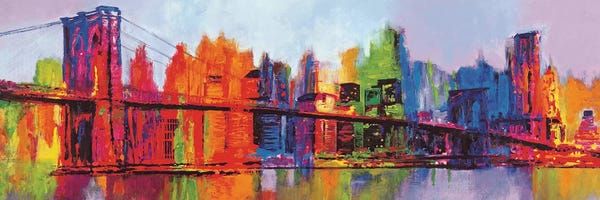 New York City: Abstract Manhattan by Brian Carter