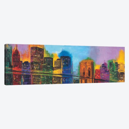 Hello NYC Canvas Print #BCR4} by Brian Carter Canvas Print