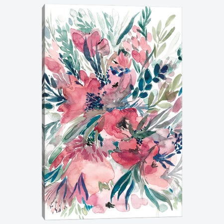 Floral Dance Canvas Print #BCV104} by Albina Bratcheva Canvas Art Print