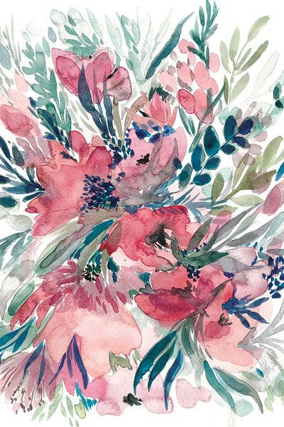 Fine Art Print: Floral Dance by Albina Bratcheva