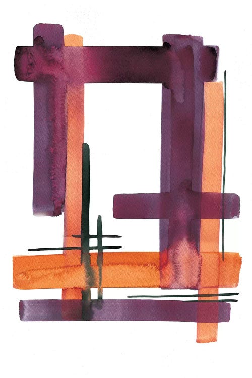 Criss-Cross by Albina Bratcheva wall art