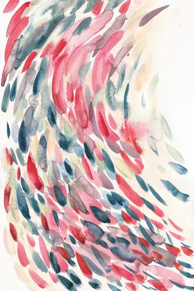 Feather Train by Albina Bratcheva multi panel art