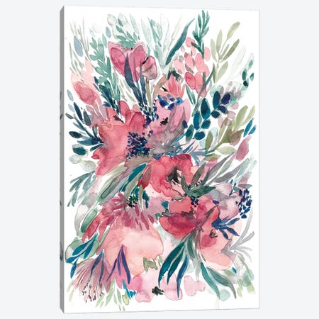 Floral Bouquet II Canvas Print #BCV19} by Albina Bratcheva Canvas Artwork