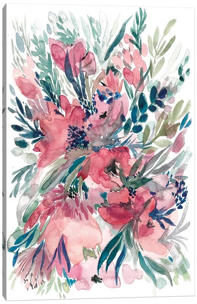 Floral Bouquet II Canvas Art Print - Albina Bratcheva