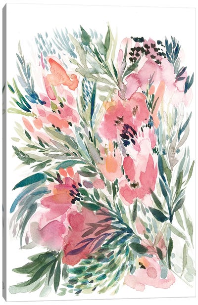 Floral Bouquet IV Canvas Art Print - Albina Bratcheva