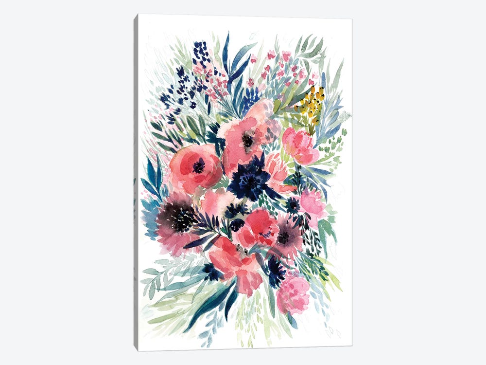 Floral Bouquet VI by Albina Bratcheva 1-piece Canvas Artwork